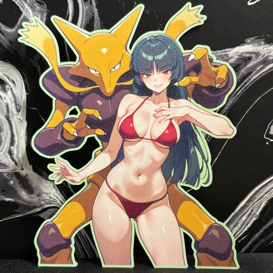 Anime Girl Waifu Sticker