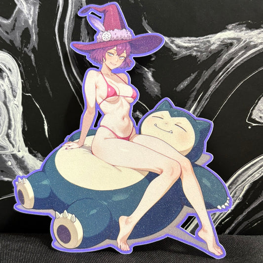 Anime Girl Waifu Sticker