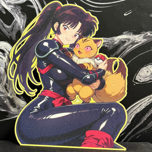 Anime Girl Waifu Sticker