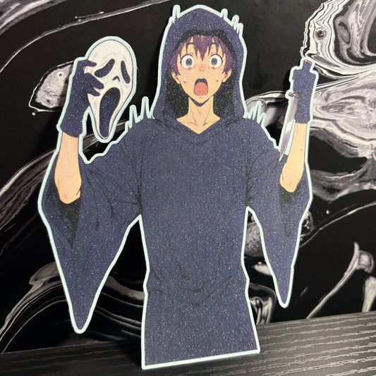 Halloween Anime Guy Sticker