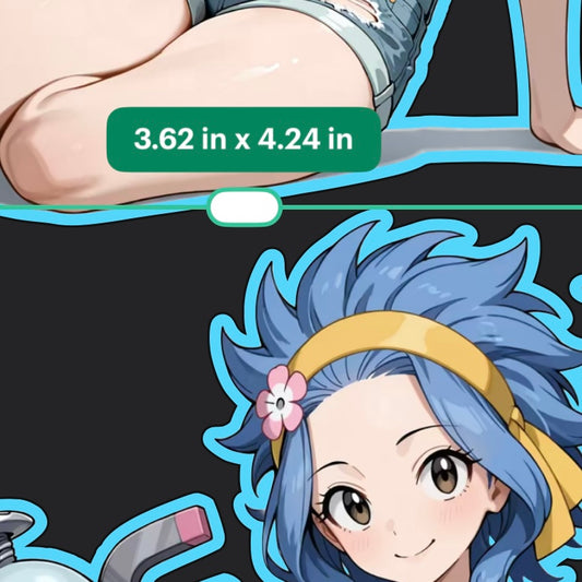 Anime Girl Waifu Sticker