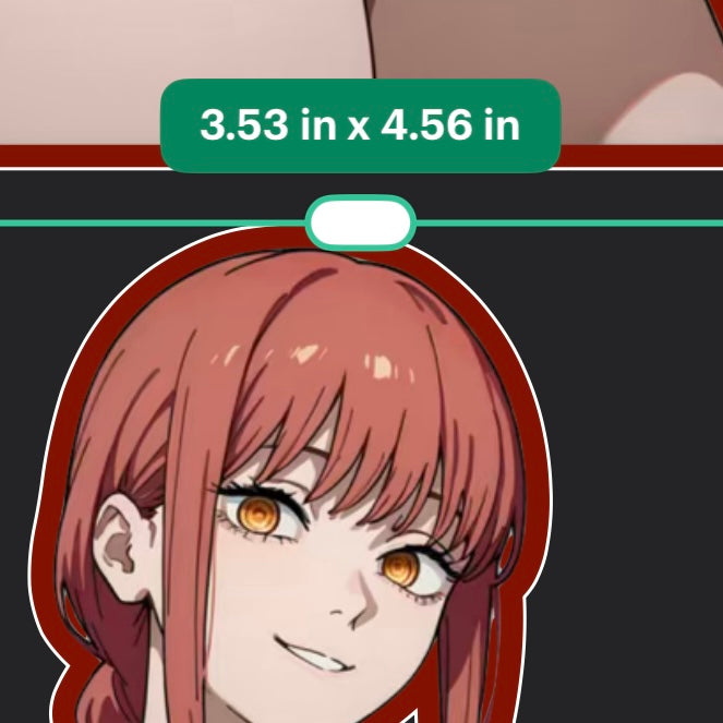 Anime Girl Waifu Sticker