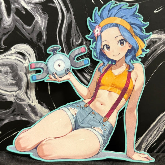 Anime Girl Waifu Sticker