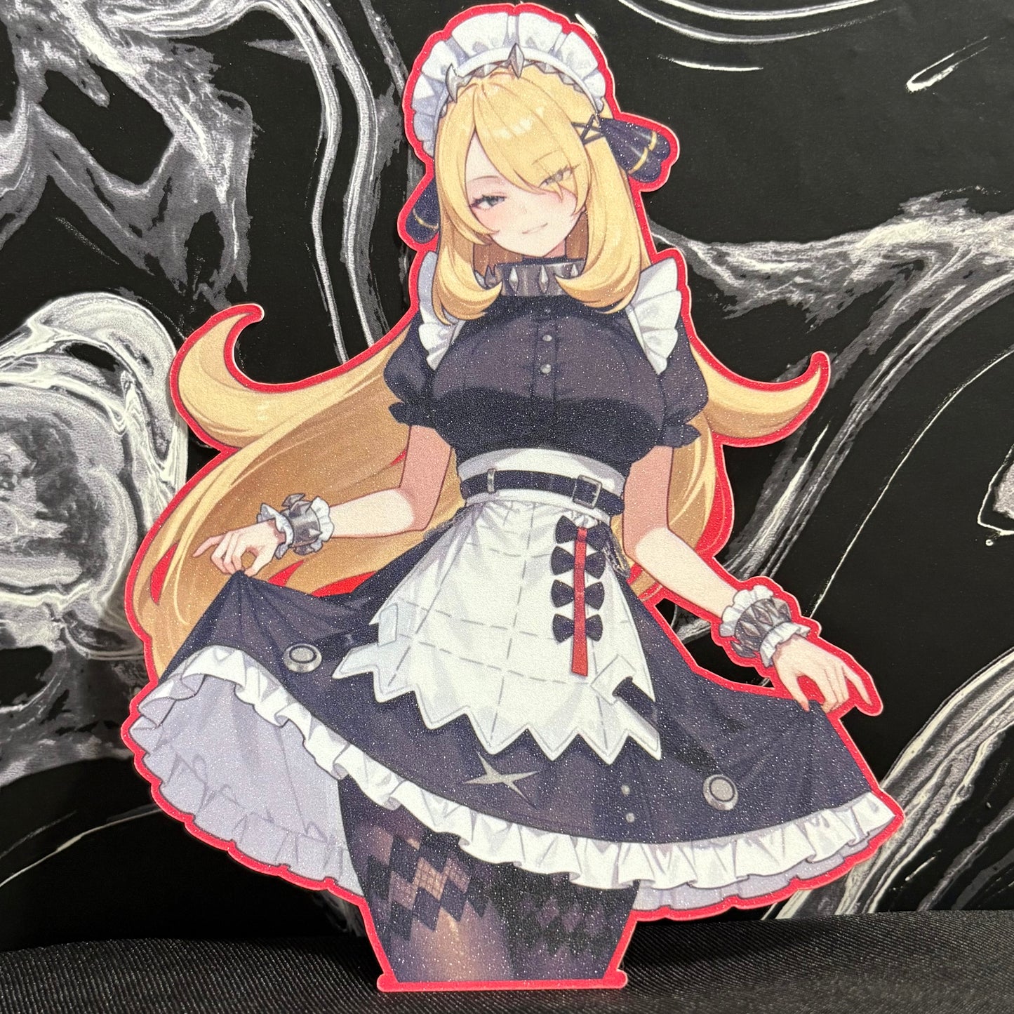 Anime girl waifu sticker