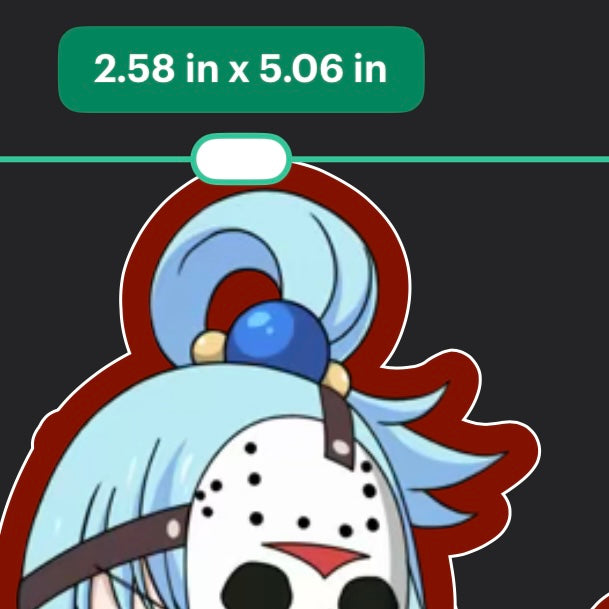Halloween anime girl Sticker