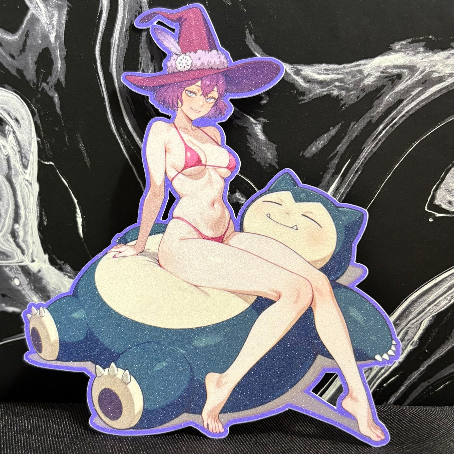 Anime Girl Waifu Sticker