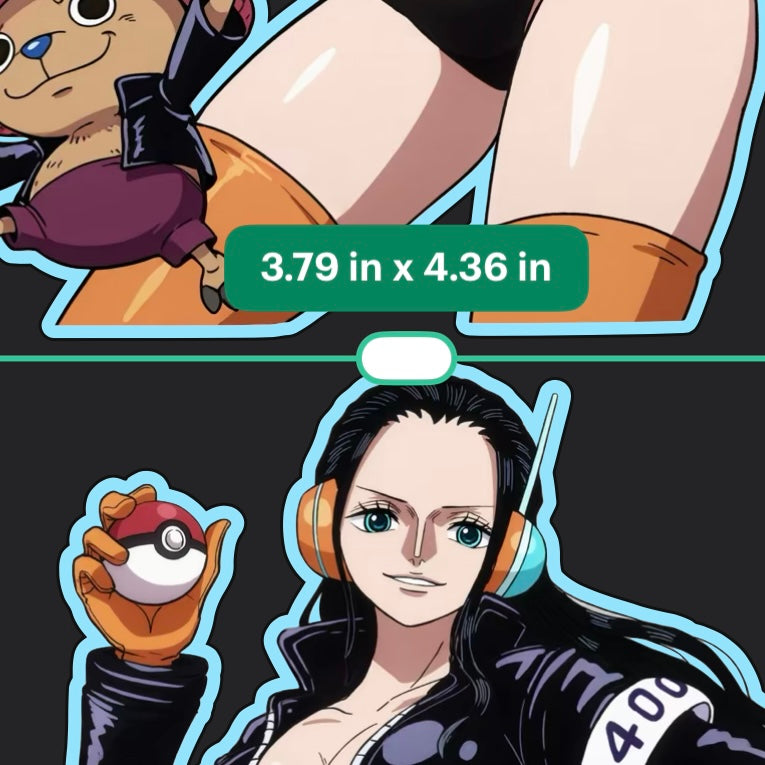 Anime Girl Waifu Sticker