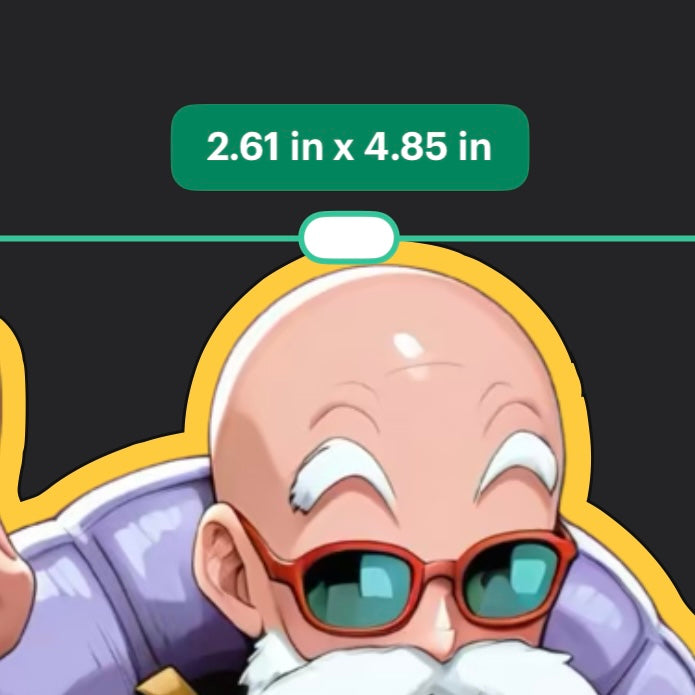 Waifu Material Anime Guy Sticker