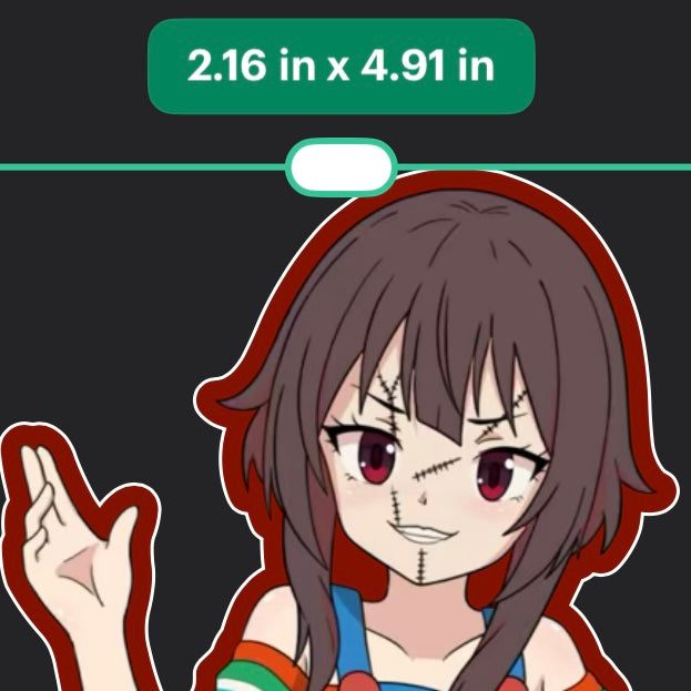 Halloween anime girl Sticker