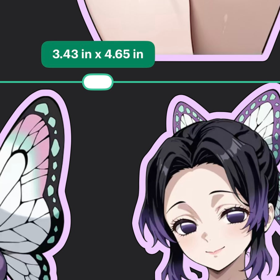 Anime Girl Waifu Sticker