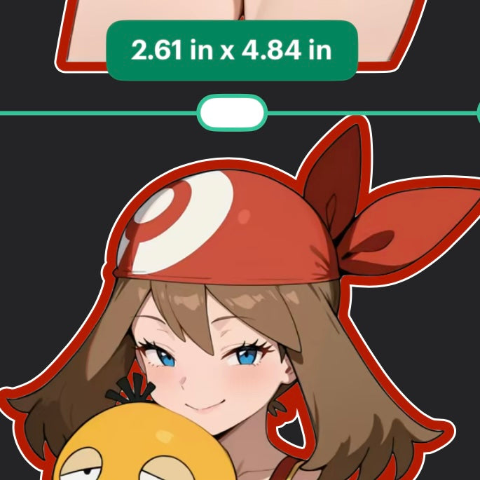 Anime Girl Waifu Sticker